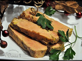 Recette Terrine de foie gras d'oie et son chutney