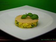 Recette risotto aux petits pois et curcuma 