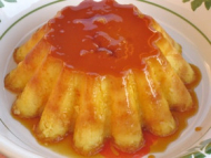 Recette flan léger aux pêches