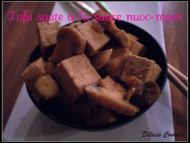 Recette tofu sauté à la sauce nuoc-mâm