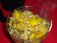 Recette risotto à la mangue