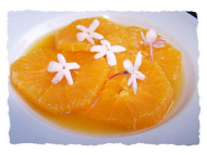 Recette oranges au jasmin