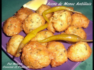 Recette accras de morue ou accras antillais