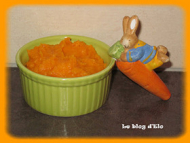 Recette purée de carottes onctueuse...