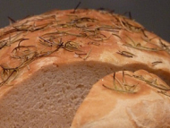 Recette focaccia au romarin