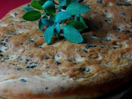 Recette focaccia à la sauge