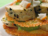 Recette millefeuille de poisson et crème de petits pois