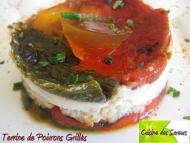 Recette terrine de poivrons grillés confit de piment d’espelette