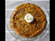 Recette tatin de reines-claude arrosées d’eau de vie de prune