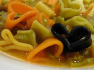 Recette minestrone multicolore