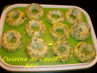 Recette flans persillés tupperware