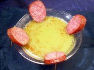 Recette soupe de pois cassés et saucisse de morteau