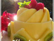 Recette aspic fruité et crémeux