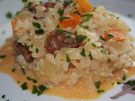 Recette risotto d’orient