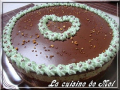 entremet chocolat pistache