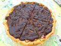 tarte chocolat poires