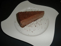 dessert : cheese-cake au chocolat