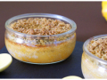 douceur de citron et crumble de pistache 