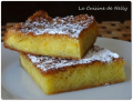 gâteau : Fondant à l’orange et à la fleur d’oranger