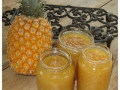 confiture d’ananas, banane, noix de coco et rhum