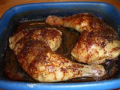 cuisse de poulet au four traditionnel