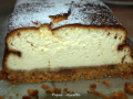 cheescake au fromage blanc et crème de calisson