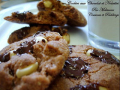 cookies aux trois chocolats et noisettes