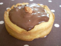 tartelettes au chocolat-noisette