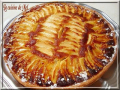 tarte aux pommes caramel